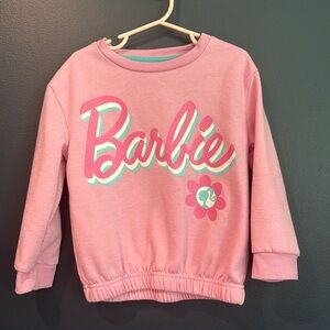 Preloved toddler Barbie sweater